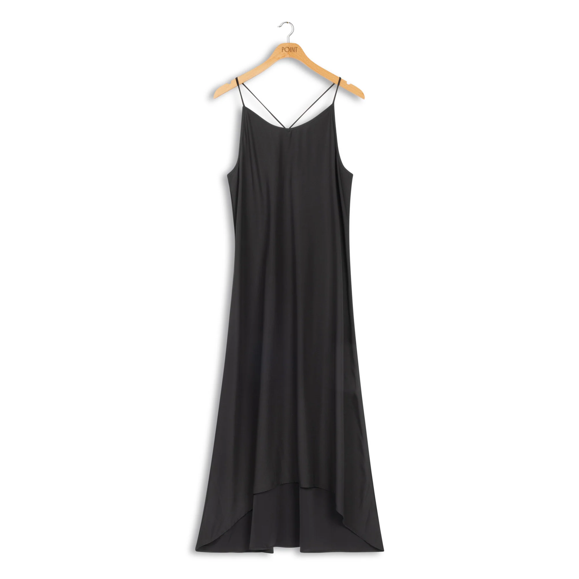 Point Hi Low Slip Dress - Image 3