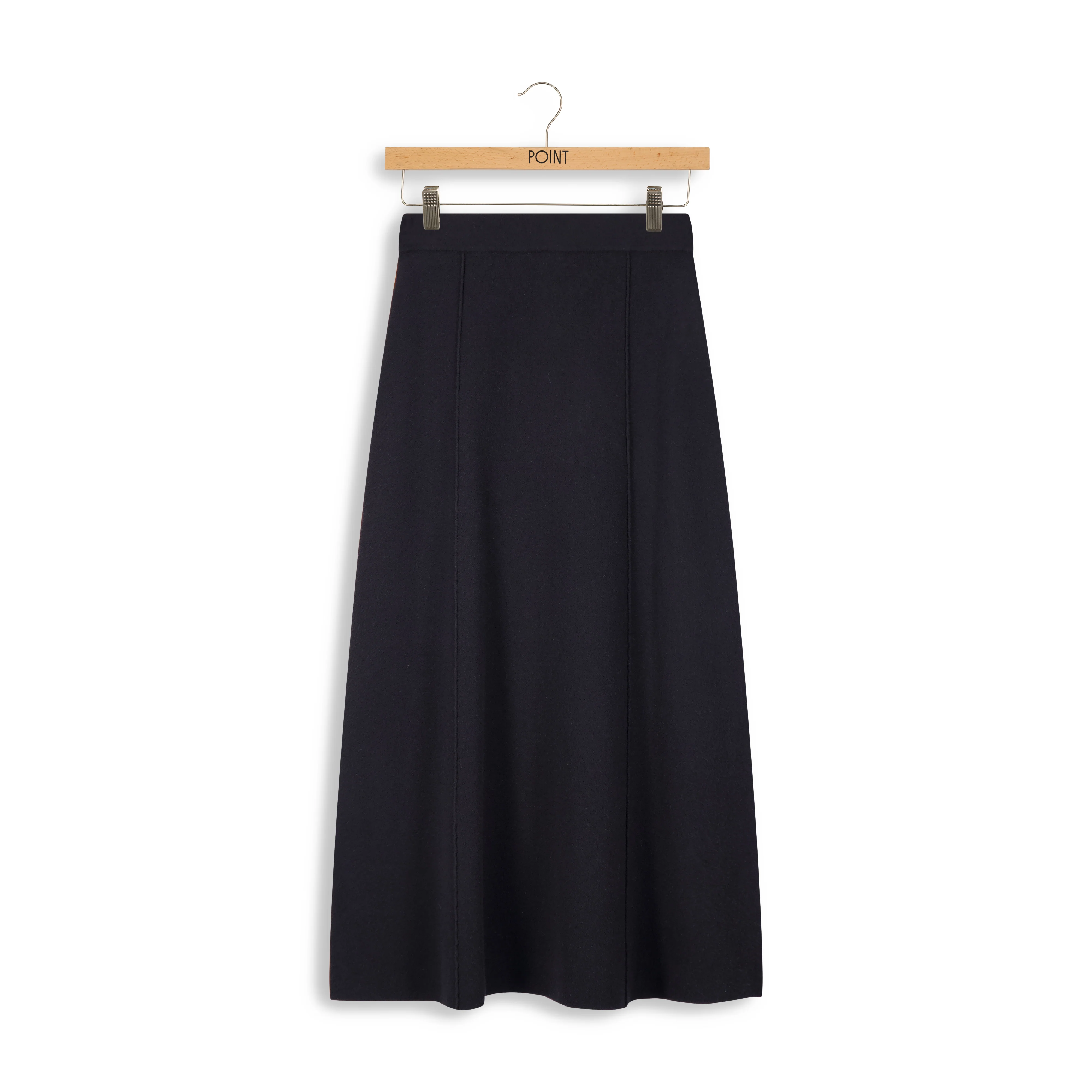 Point Jacquard Aline Skirt