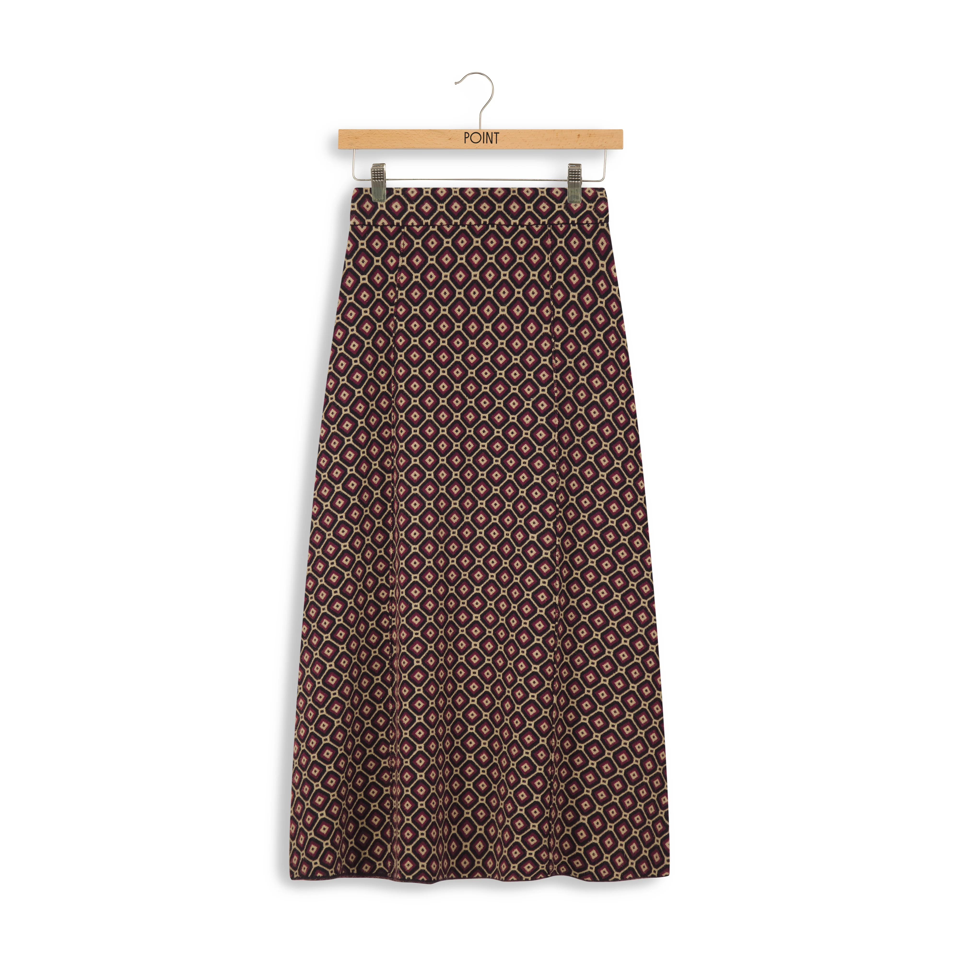 Point Jacquard Aline Skirt - Image 2