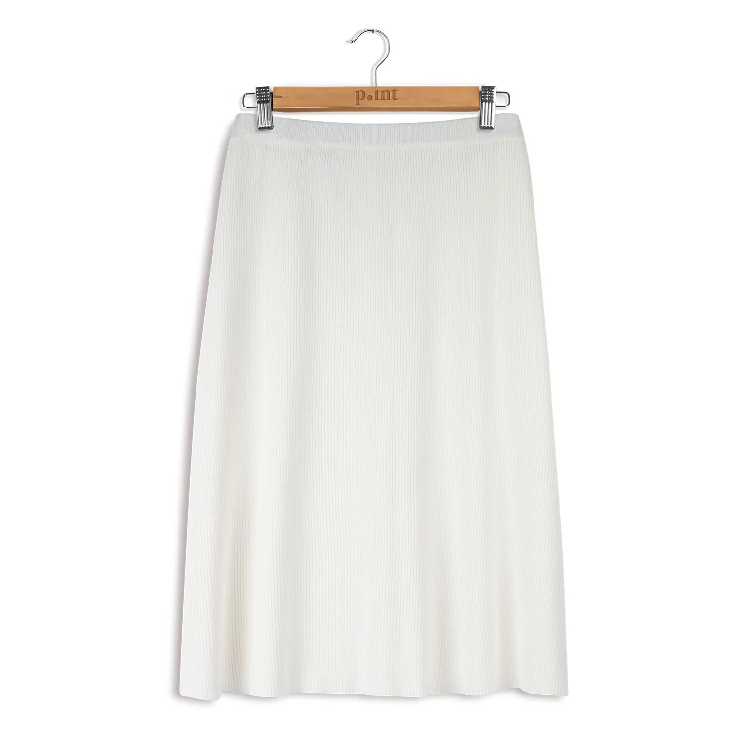 Point Knit A-Line Skirt - Image 6