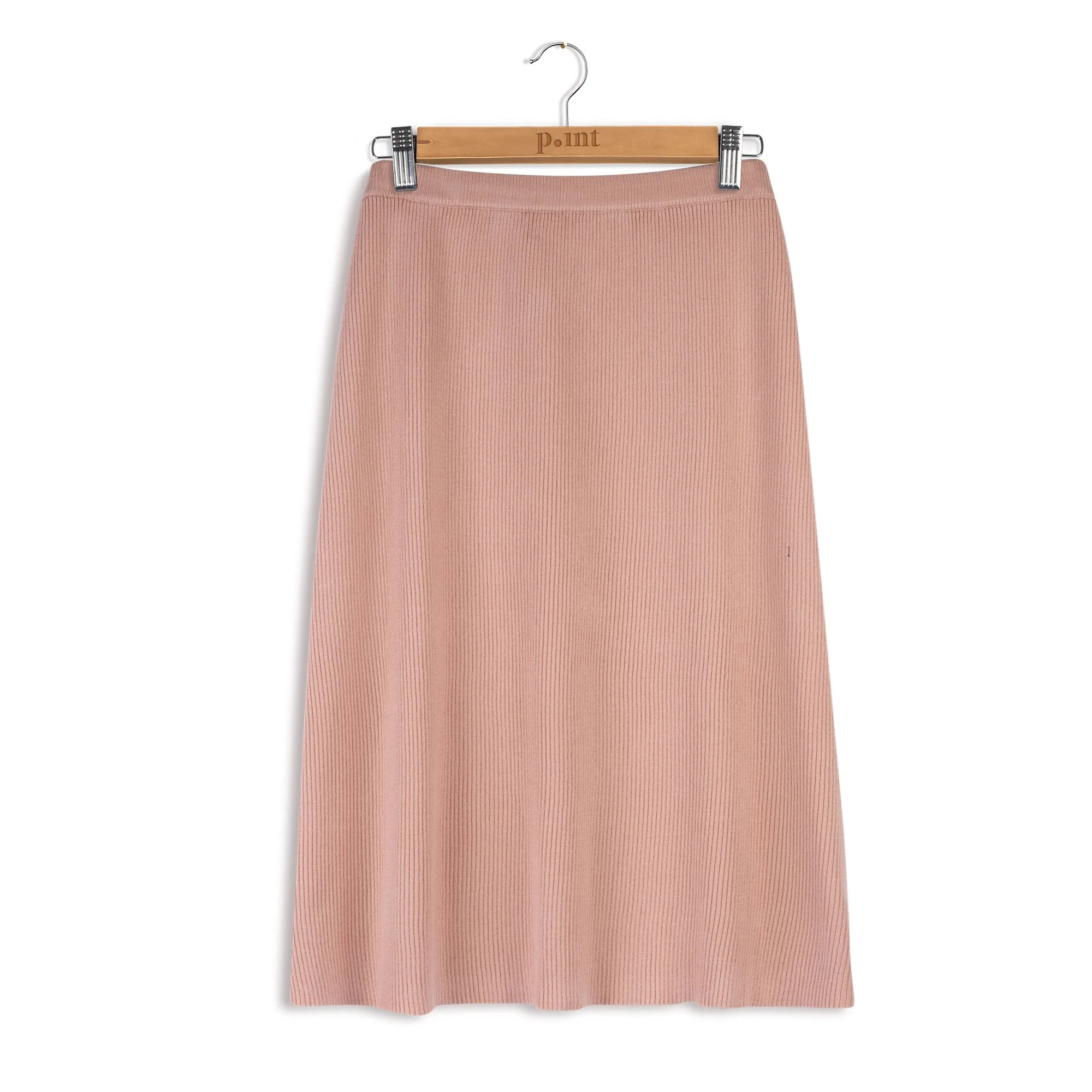 Point Knit A-Line Skirt - Image 7