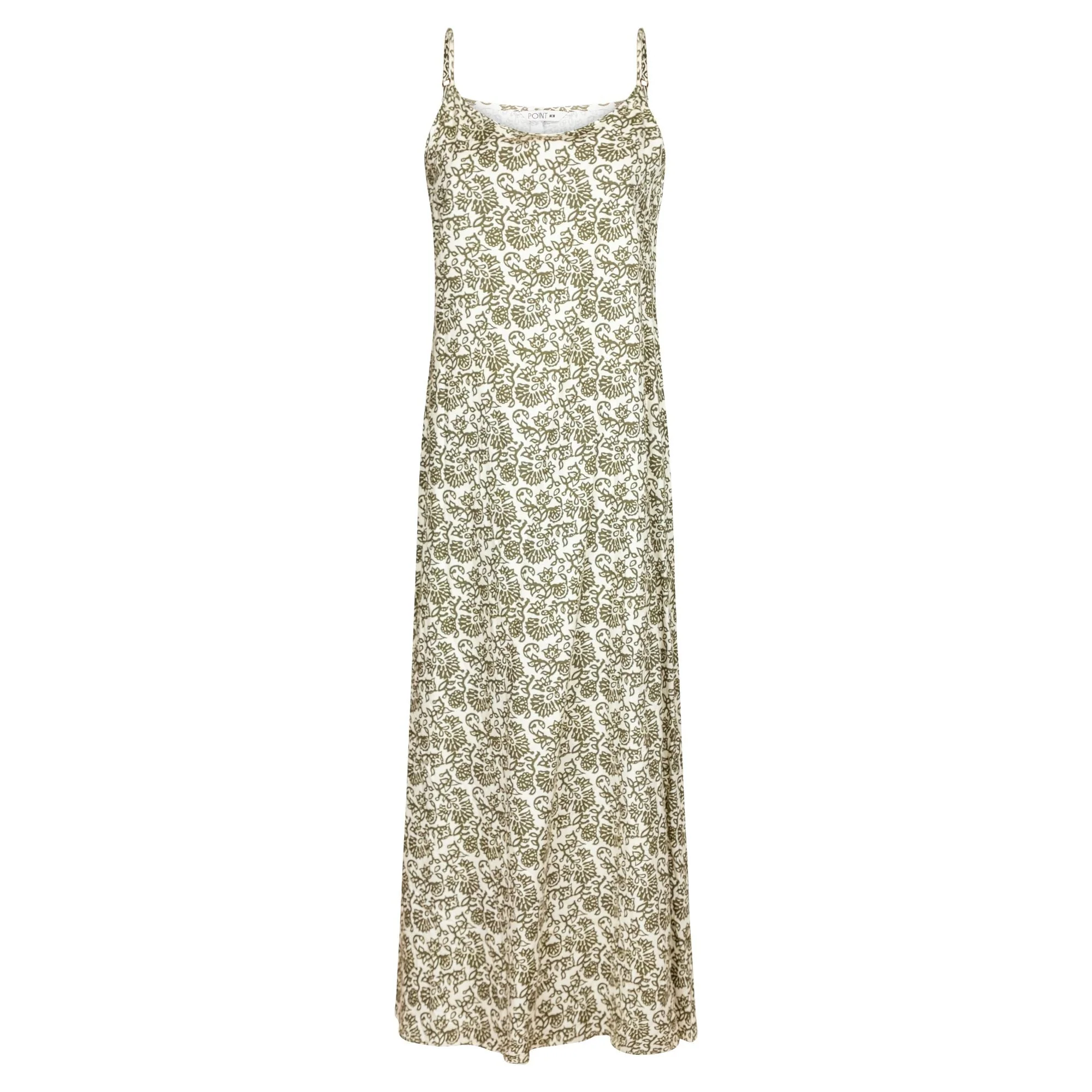 Point Linen Aline Slip Dress - Image 7
