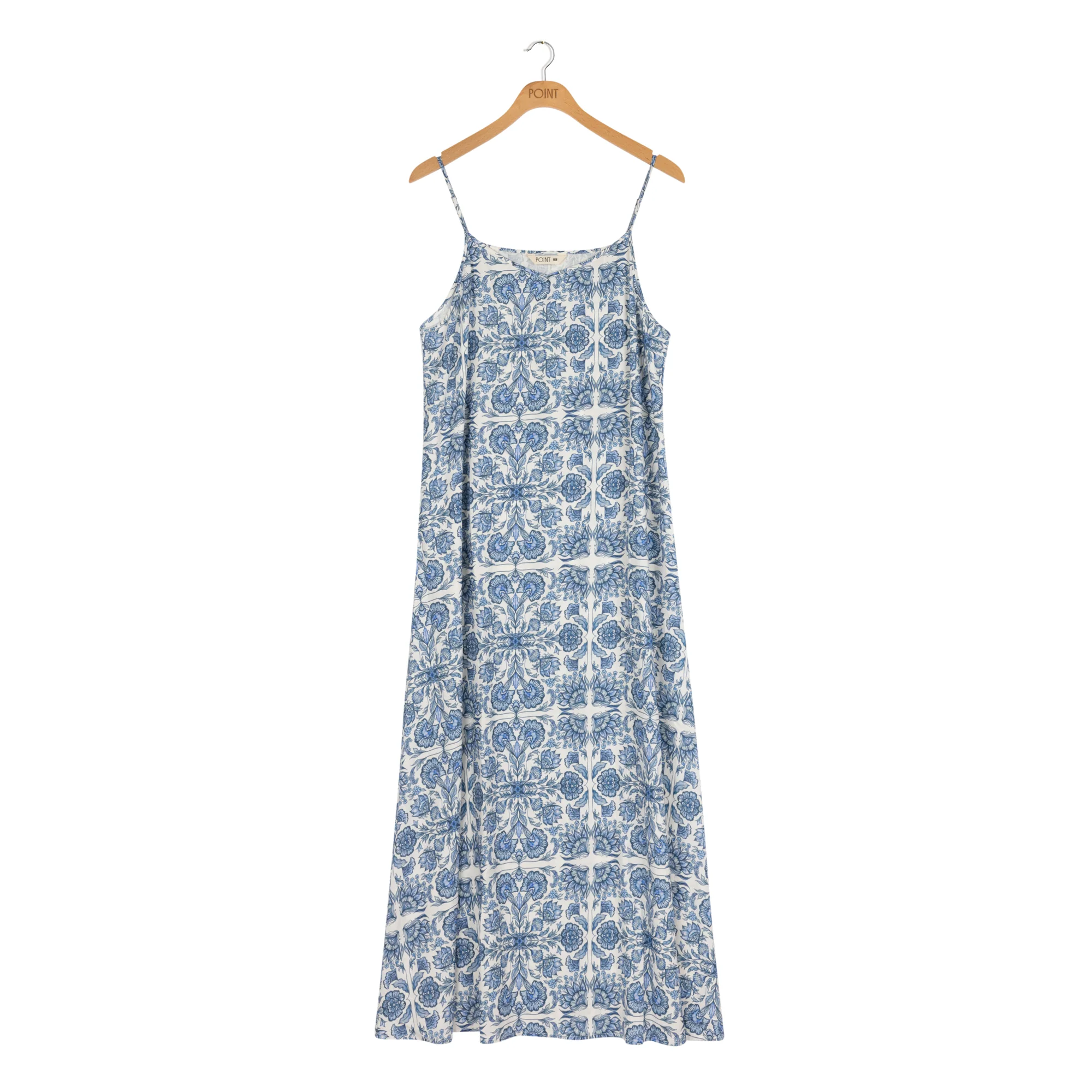 Point Linen Slip Dress - Image 3
