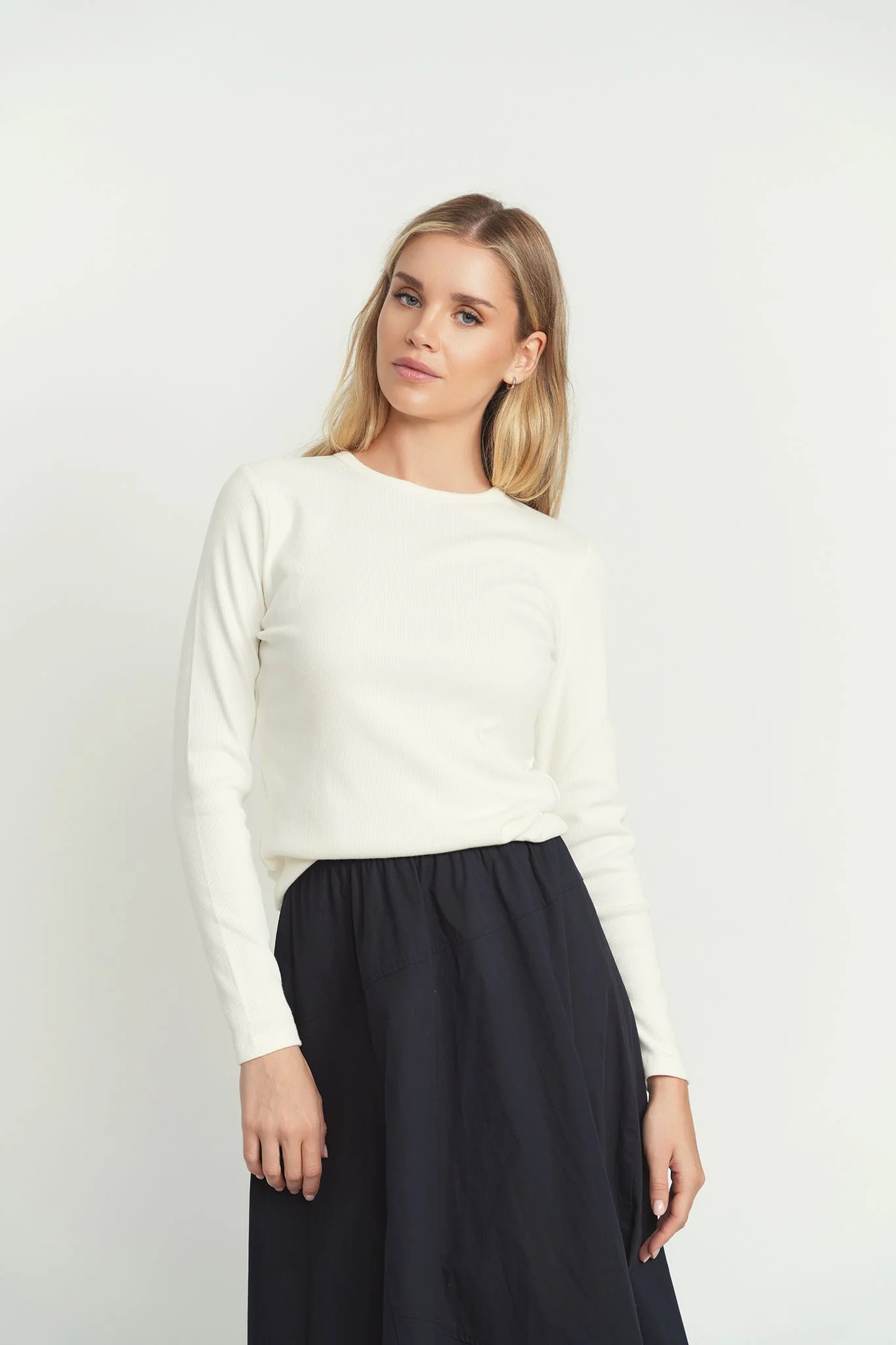 Point Long Sleeve Crew Tee - Image 2