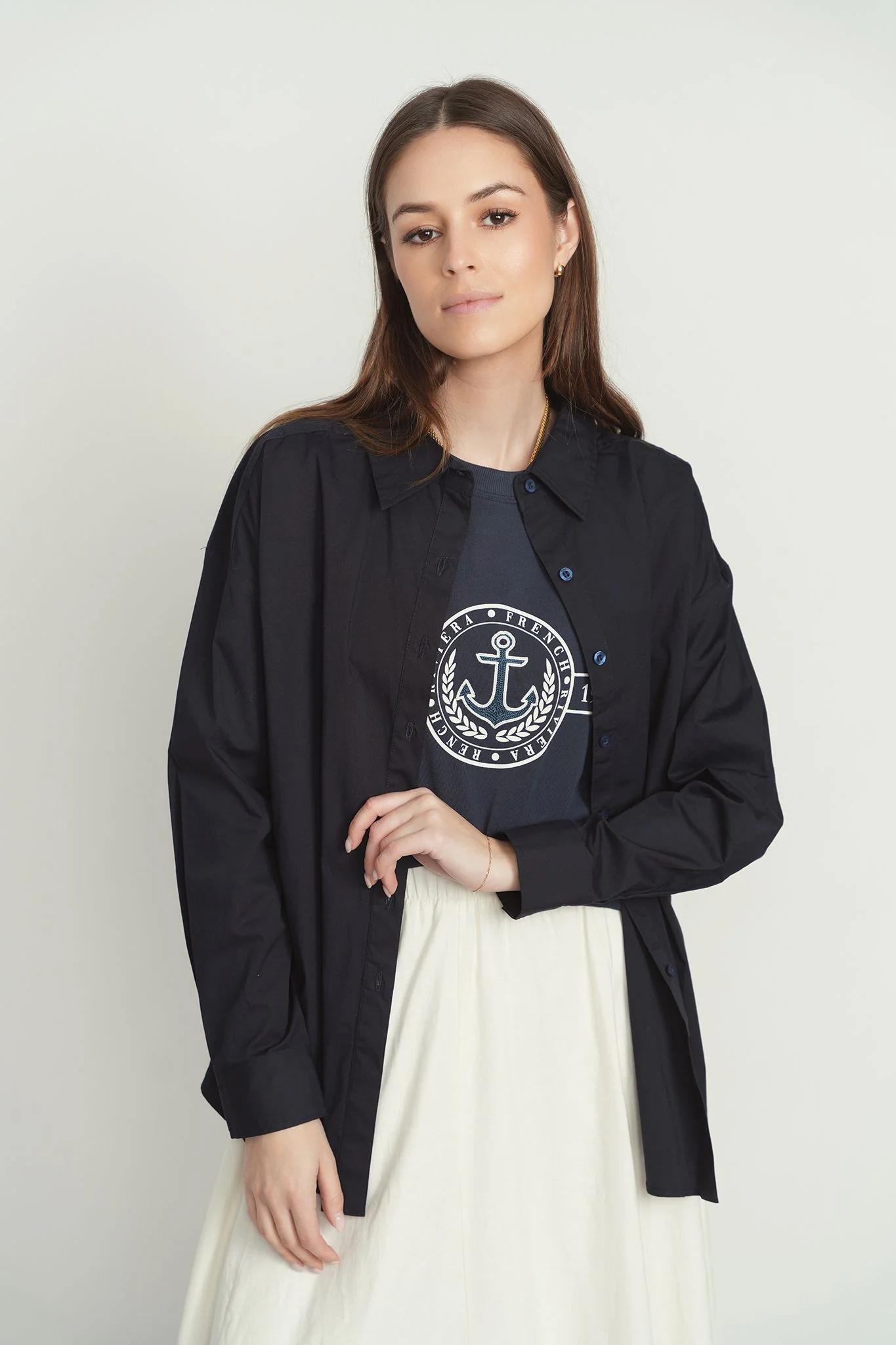 Point Oversized Button Up - Image 2