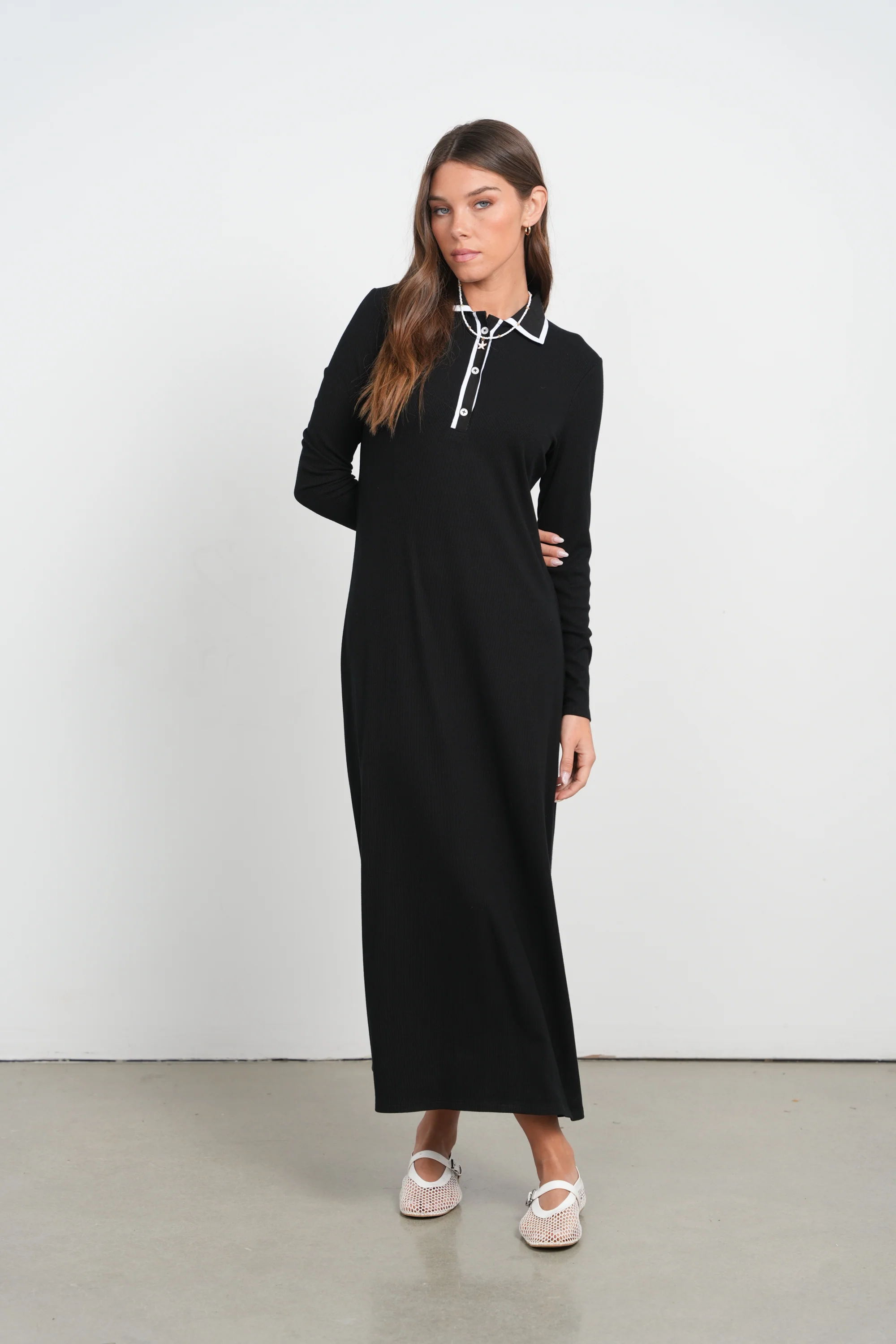 Point Polo Dress - Image 3