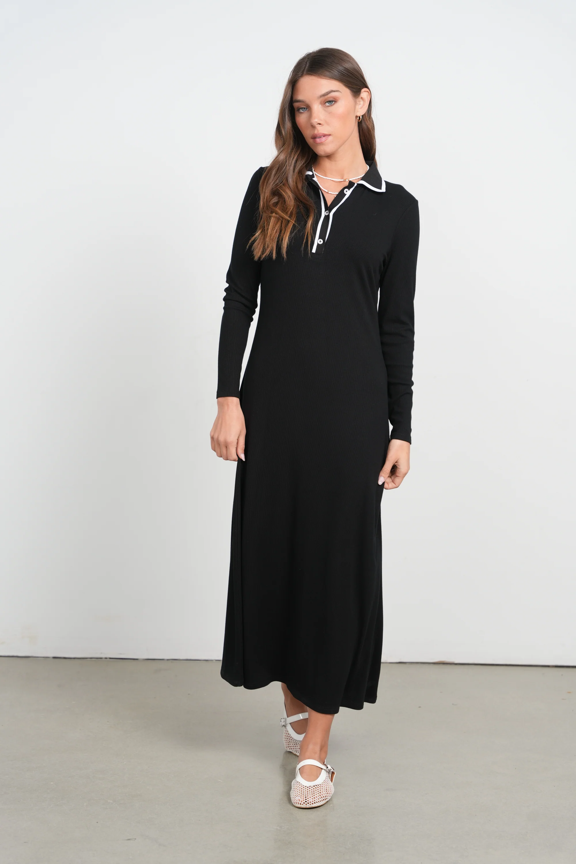 Point Polo Dress - Image 4