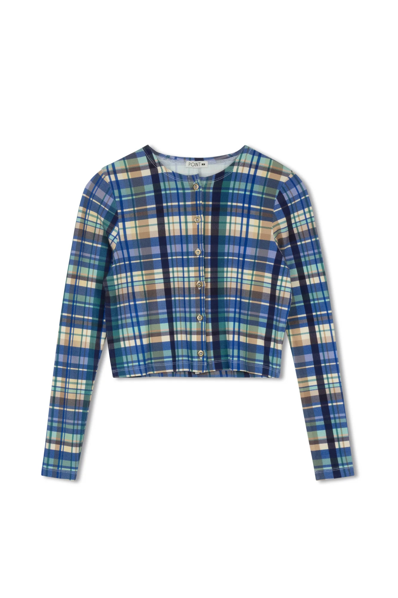 Point Printed Classic Tshirt Cardi - Image 2