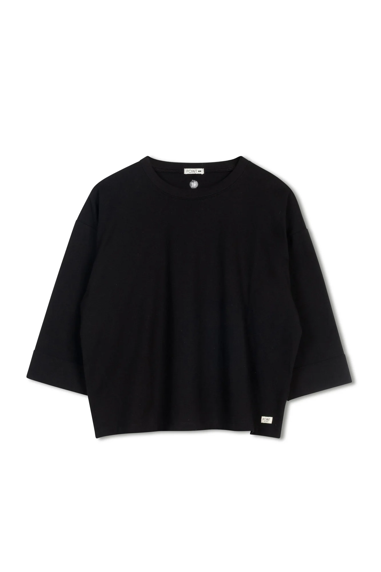 Point Roll Cuff Tee
