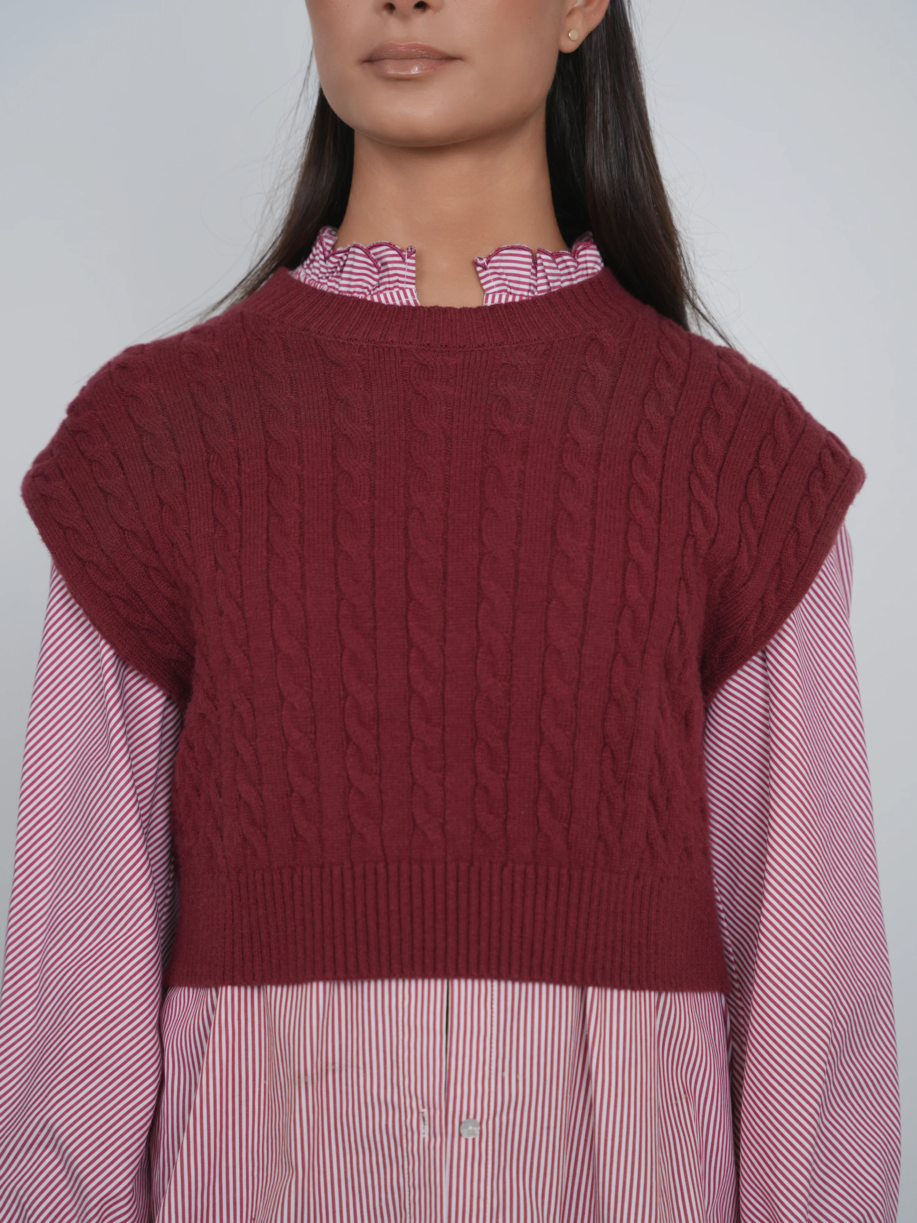 Point Ruffle Blouse - Image 2