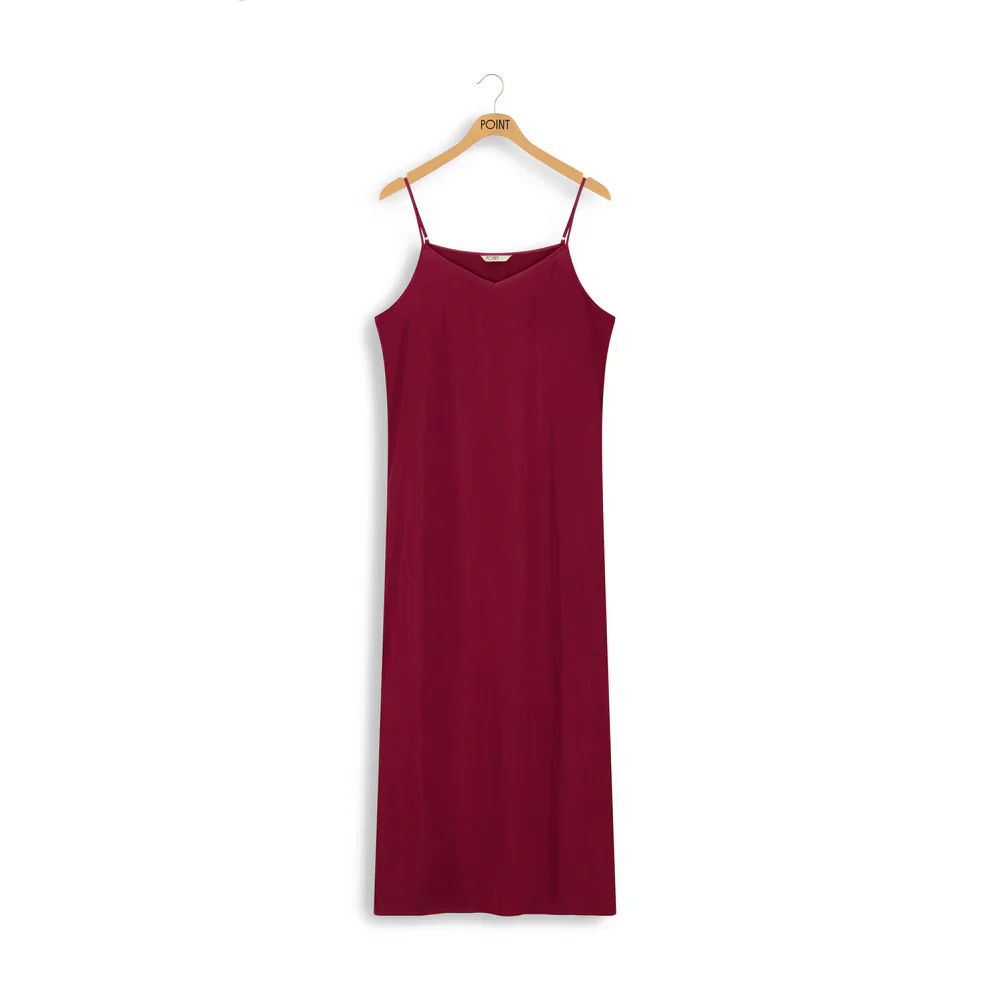Point Sueded Aline Slip Dress - Image 2