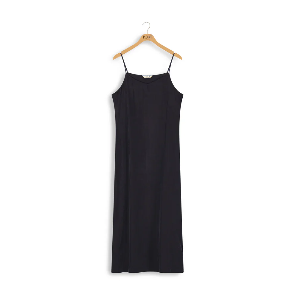 Point Sueded Aline Slip Dress - Image 4
