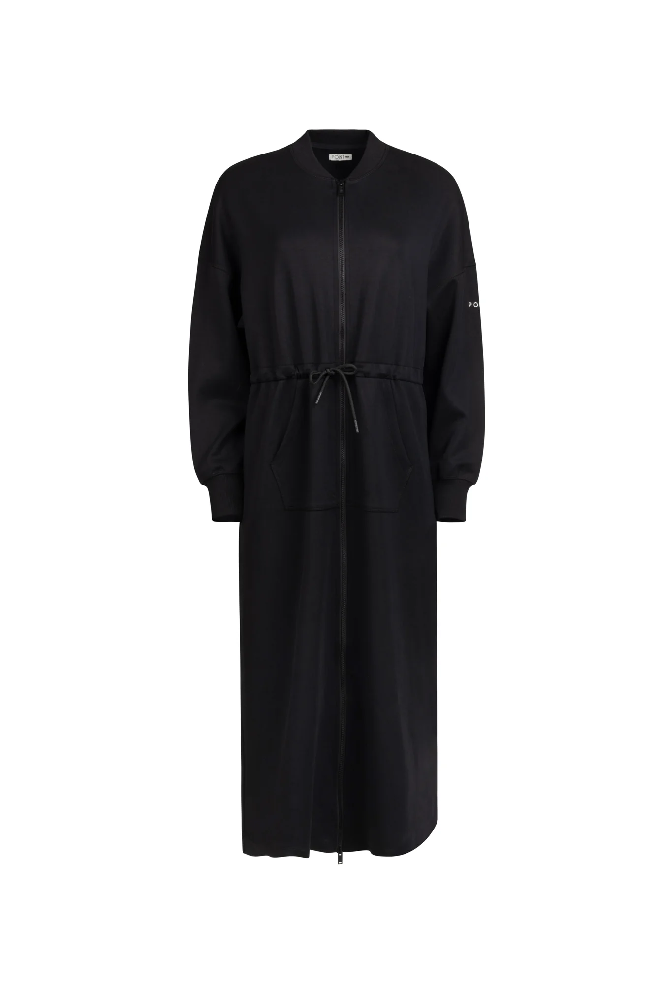 Point Sweats Zip Up Dress