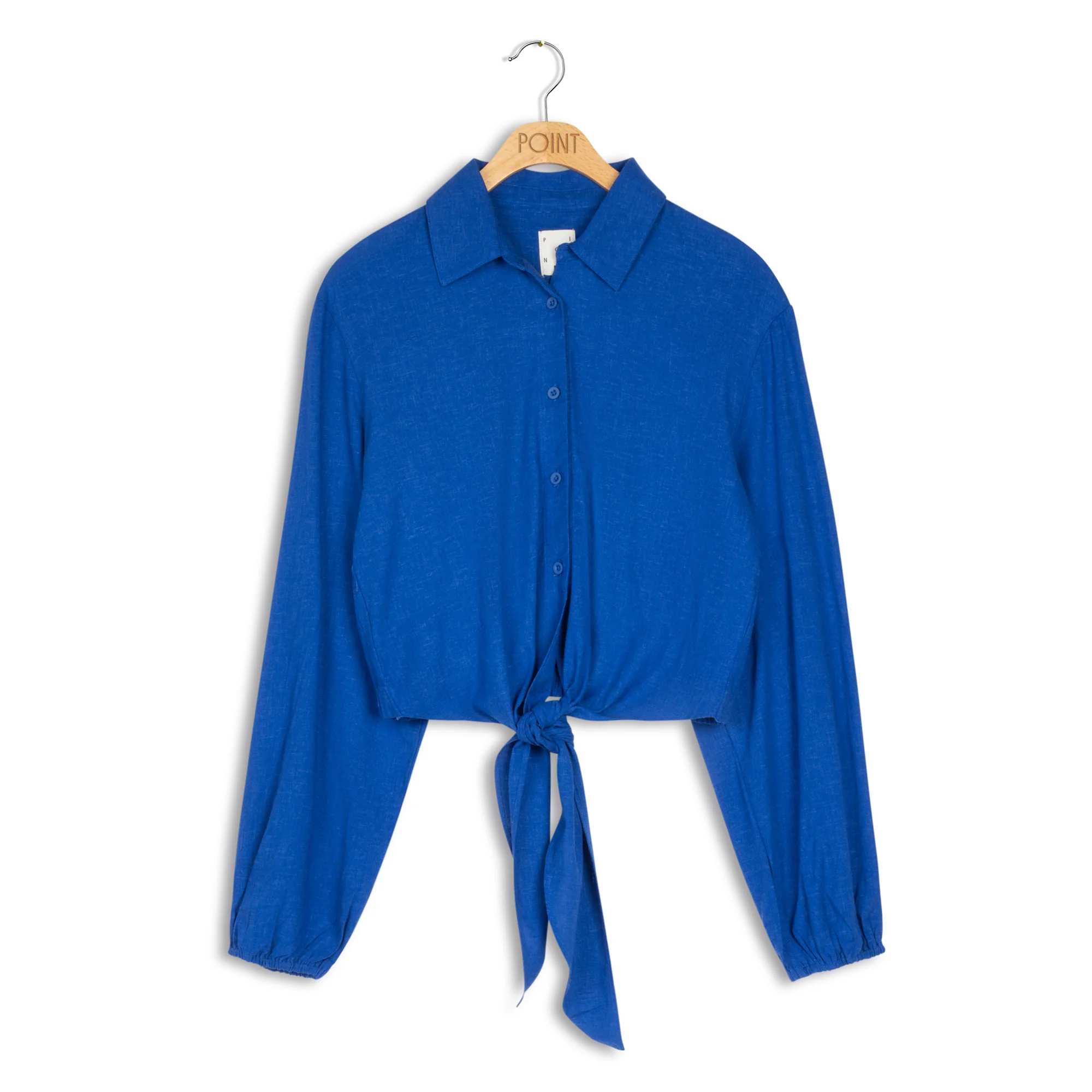 Point Tie Blouse - Image 5