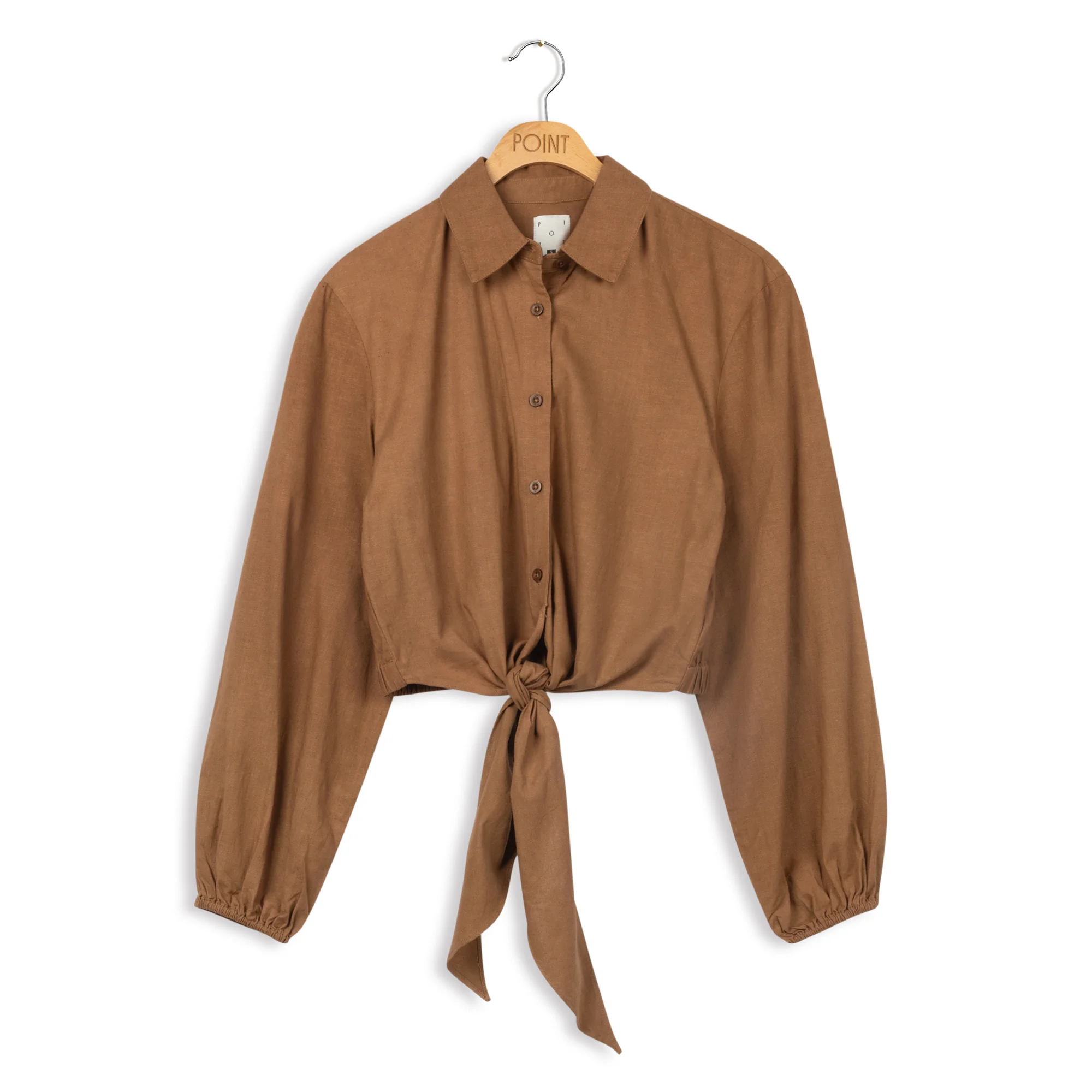 Point Tie Blouse - Image 6