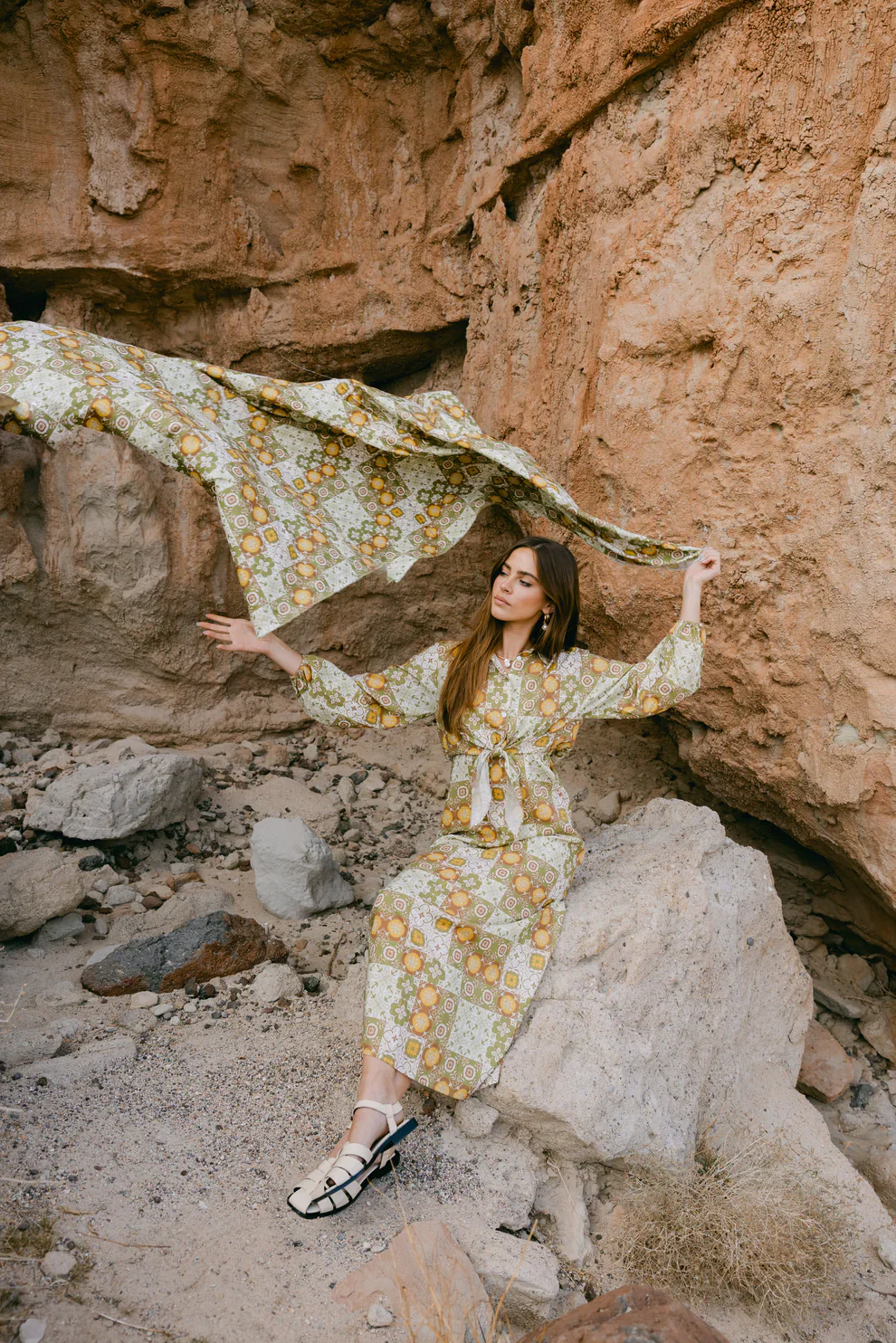 Point Tie Blouse - Image 7