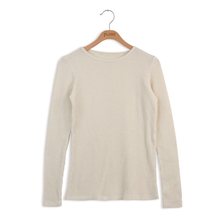 Point Washout Waffle Tee - Image 4
