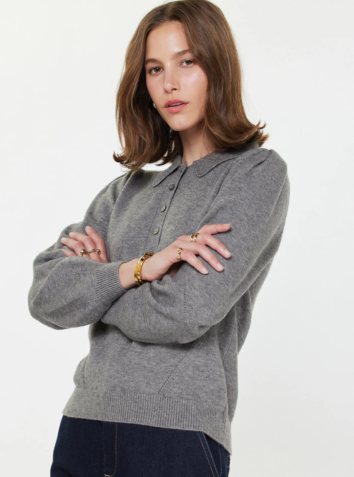 Polo Collared Sweater - Image 4