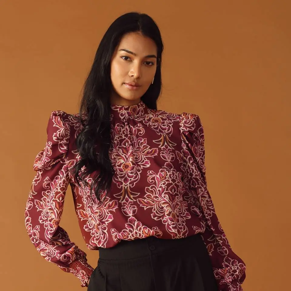 Printed Woven Blouse