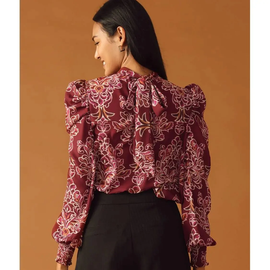 Printed Woven Blouse - Image 2