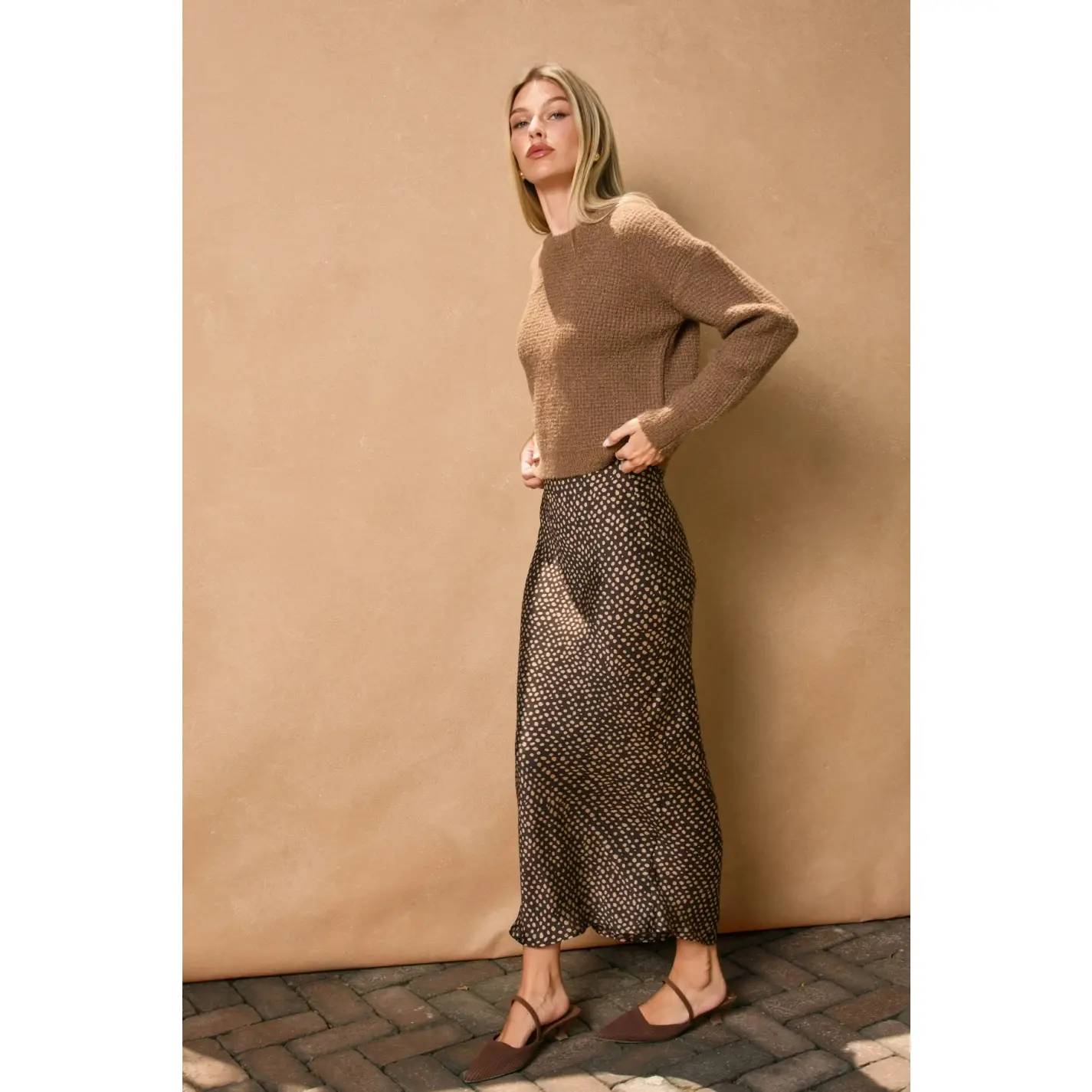 Smoke and Sand Slip Skirt - Image 2