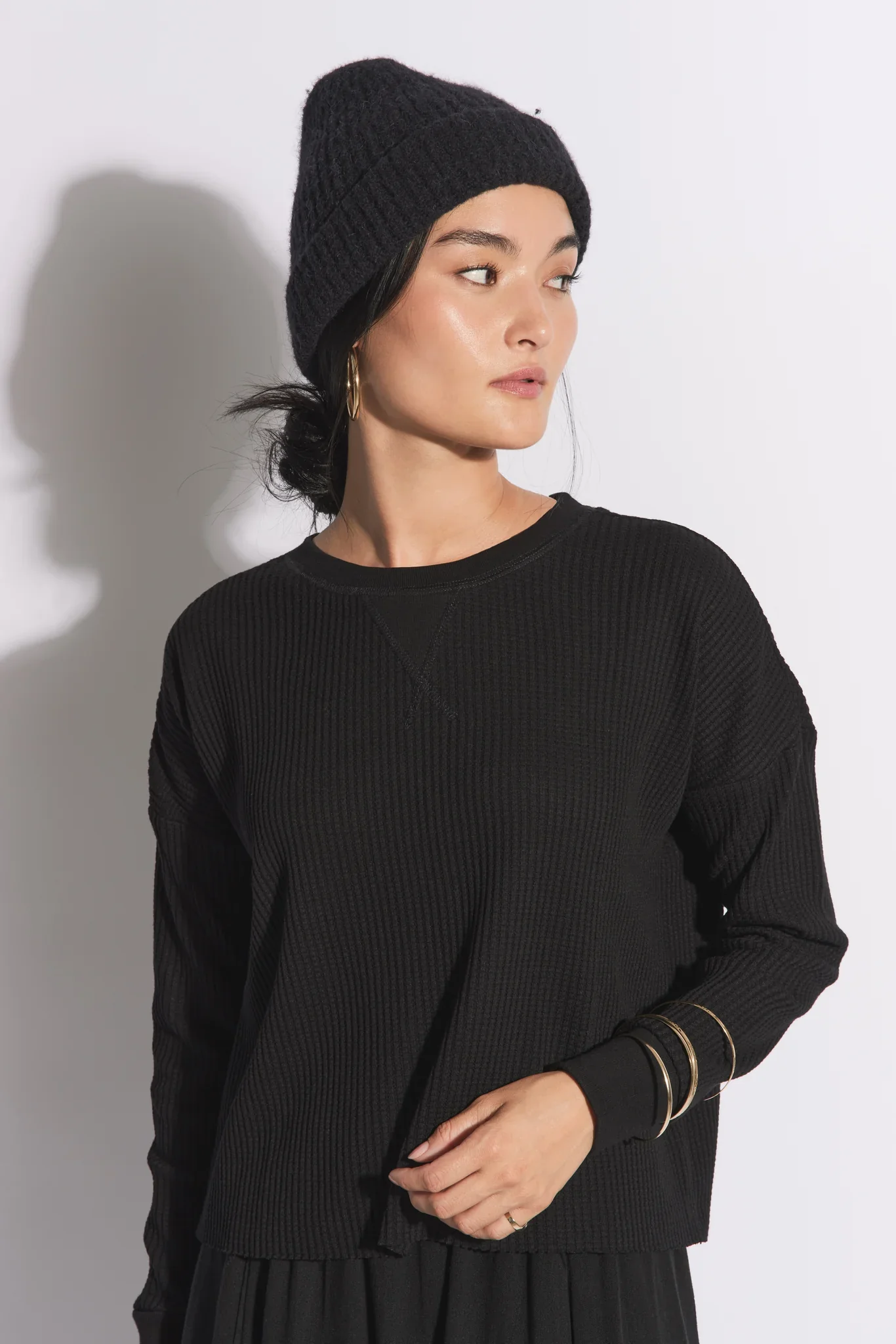 Solika Viv Waffle Top - Image 3