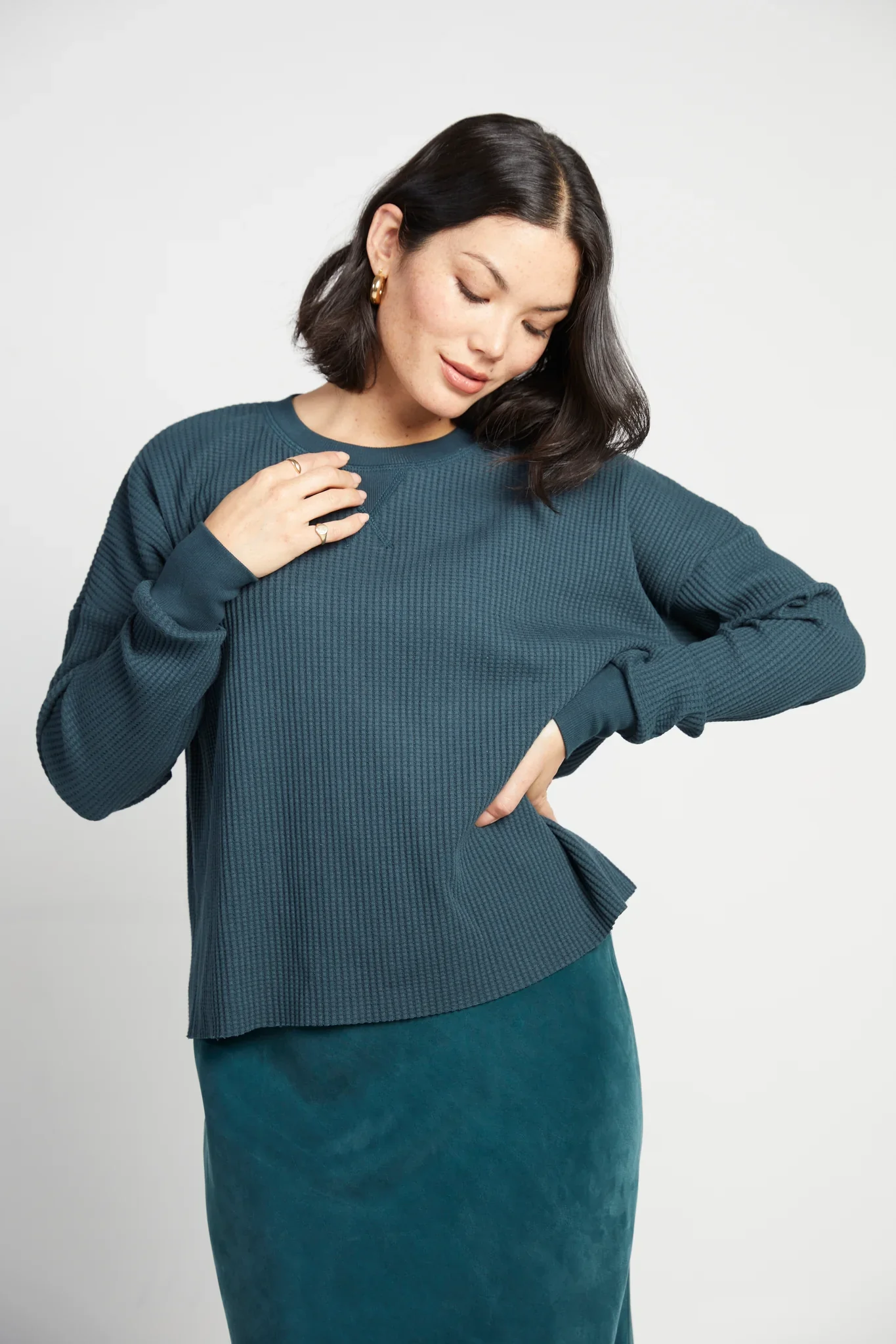 Solika Viv Waffle Top - Image 7