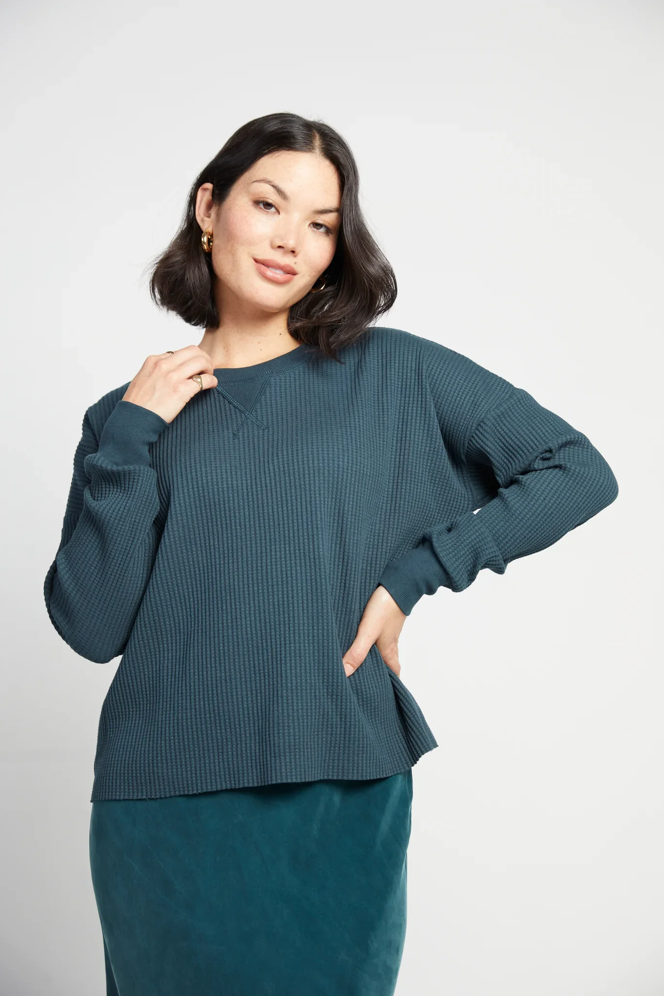 Solika Viv Waffle Top - Image 8