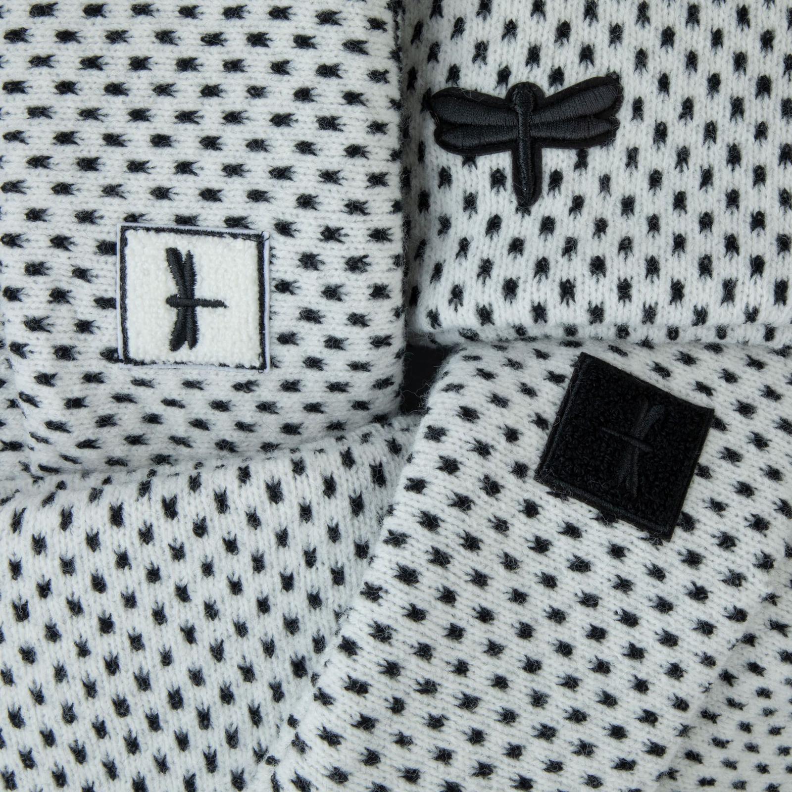 Tal Black/White Chunky Beanie - Image 2