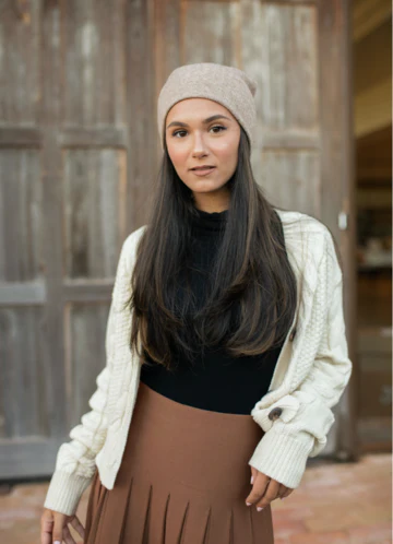 Tal Capsule Cashmere Beanie - Image 4