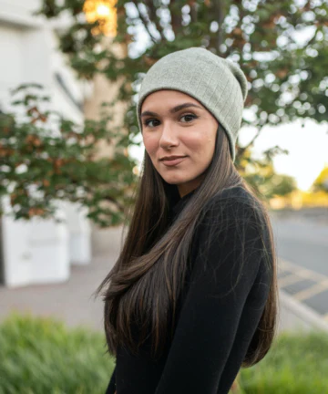 Tal Capsule Cashmere Beanie - Image 8