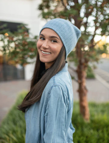 Tal Capsule Cashmere Beanie - Image 9