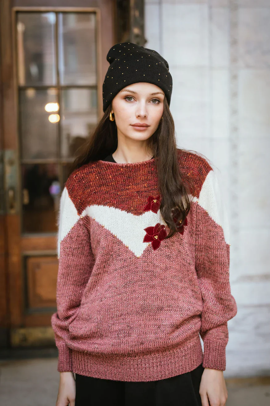 Tal Luxury Studded Beanie - Image 7