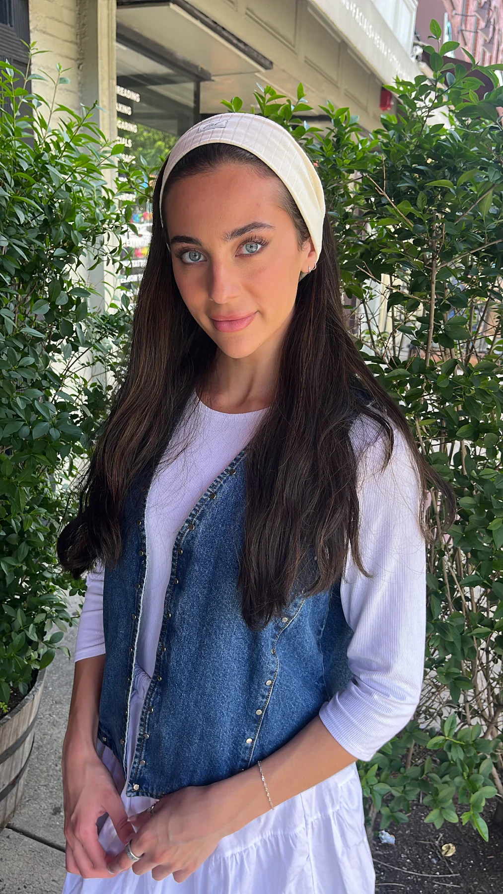 Tal Monochrome Label Band/ Turban - Image 5