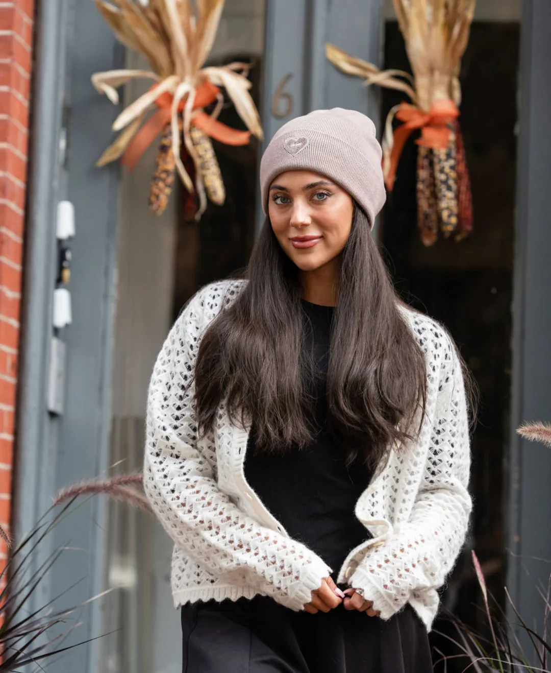 Tal Velvet Heart Beanie Colors - Image 5