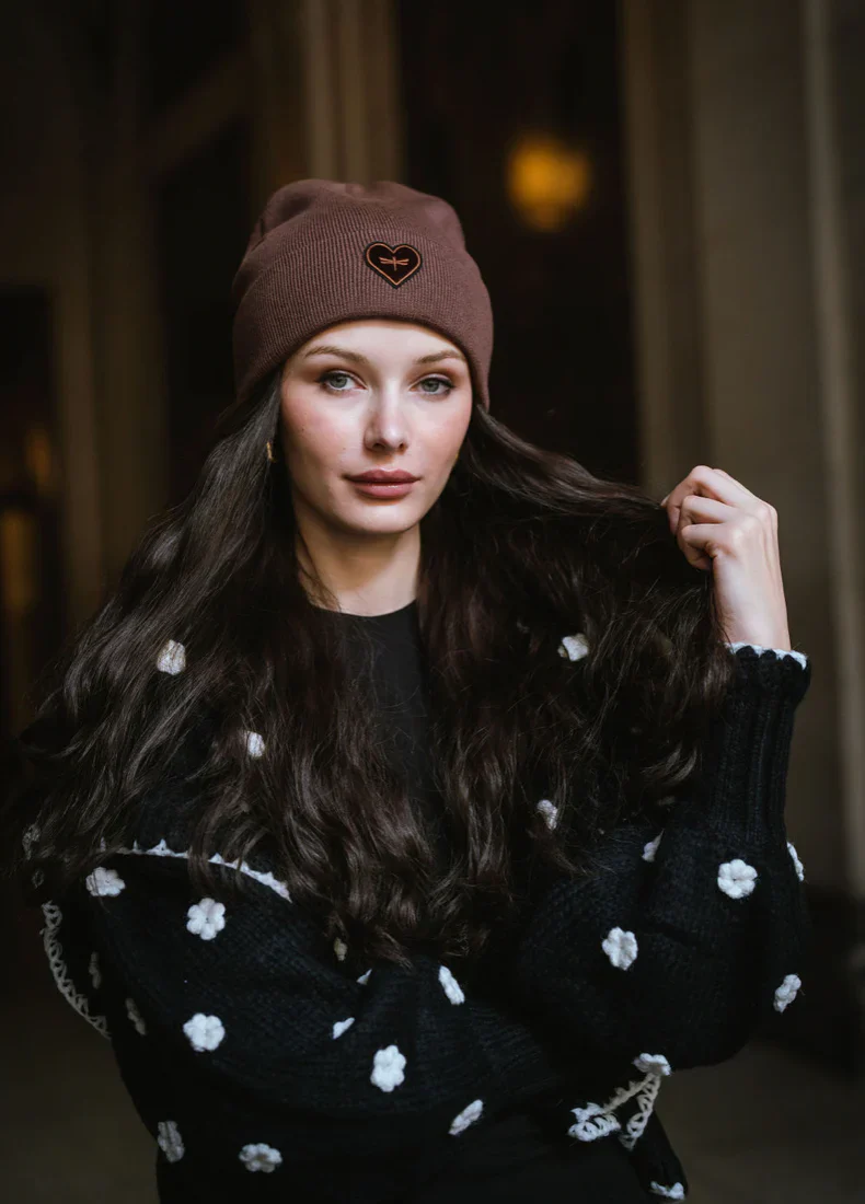 Tal Velvet Heart Beanie Colors - Image 8