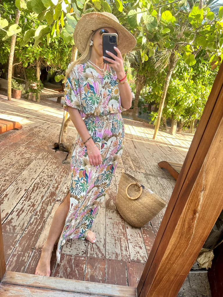 Third Smocked Wrap Dress - Image 2