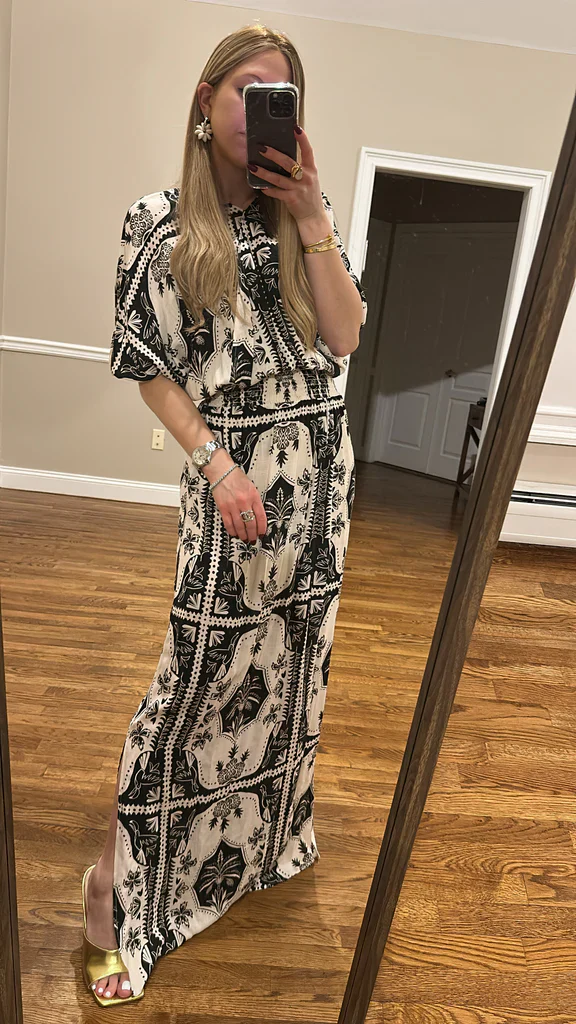 Third Smocked Wrap Dress - Image 3