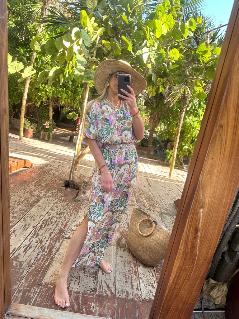 Third Smocked Wrap Dress - Image 4